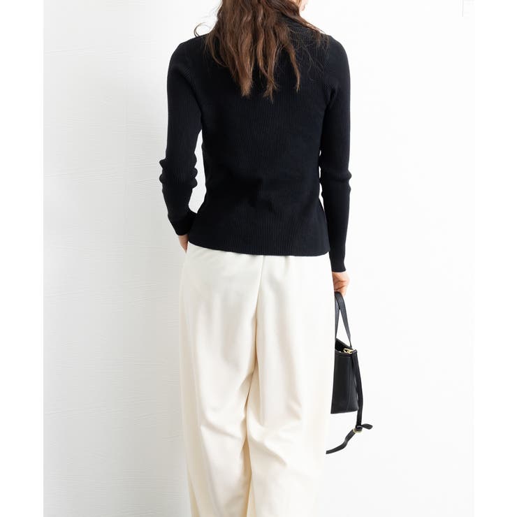 新品] LUPO DI MARE セーター S 黒 新品] LUPO DI MARE セーター S 黒