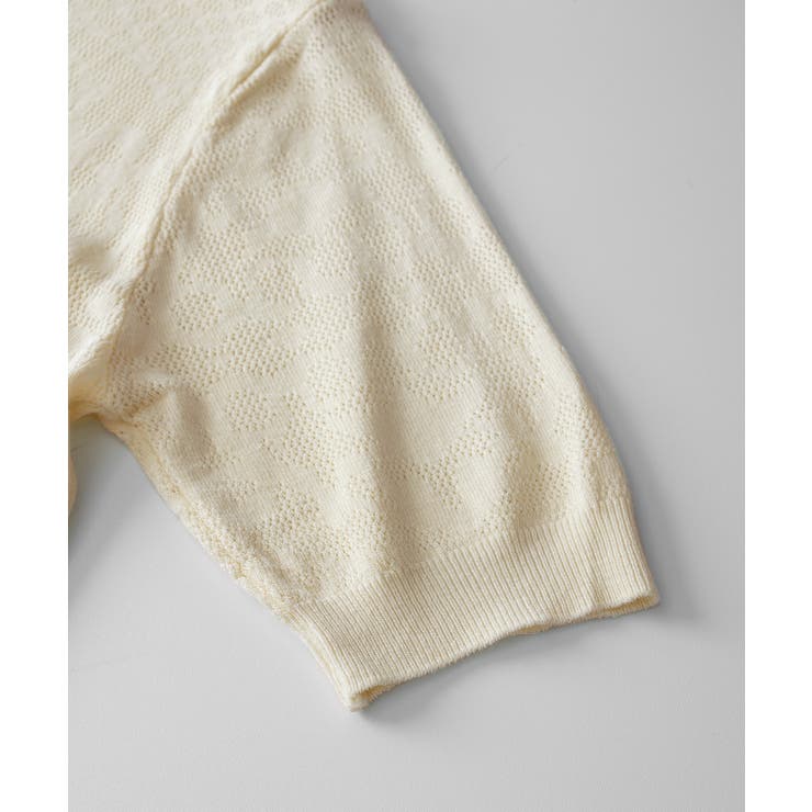 ジャカードレーストップス シアーブラウス | Miniministore | 詳細画像22 