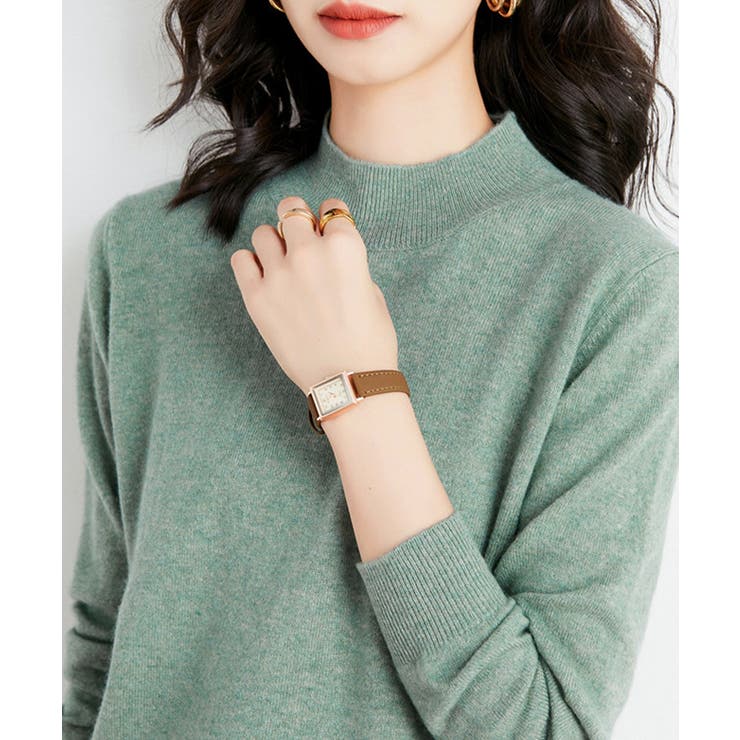 プチハイネックニットトップス レディース | Miniministore | 詳細画像15 