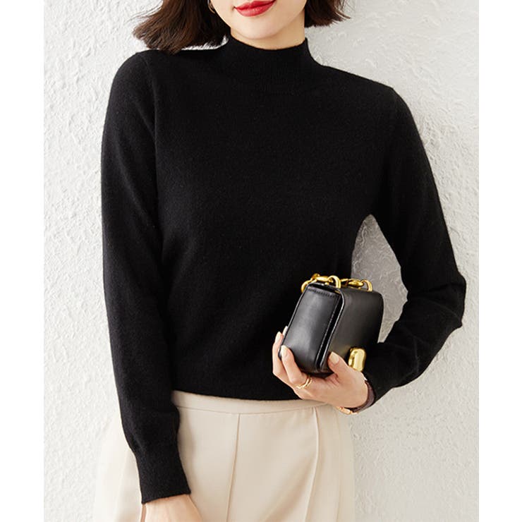 プチハイネックニットトップス レディース | Miniministore | 詳細画像4 