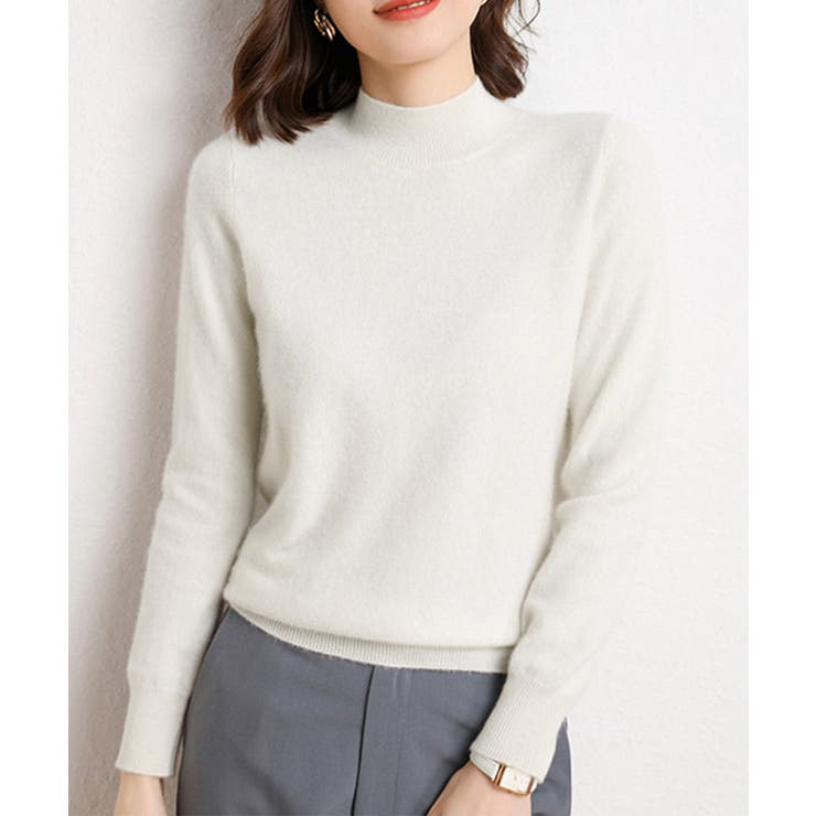 プチハイネックニットトップス レディース | Miniministore | 詳細画像8 