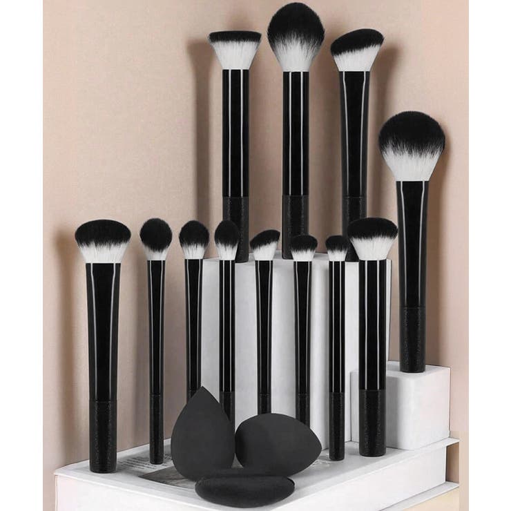 メイクブラシ12本セットスポンジパフ付き | Miniministore | 詳細画像22 