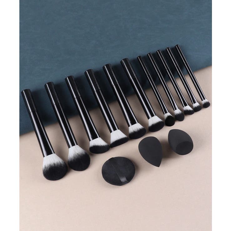 メイクブラシ12本セットスポンジパフ付き | Miniministore | 詳細画像25 