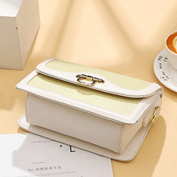 ショルダーバッグ ミニ配色バッグ大人上品[品番：II000010408
