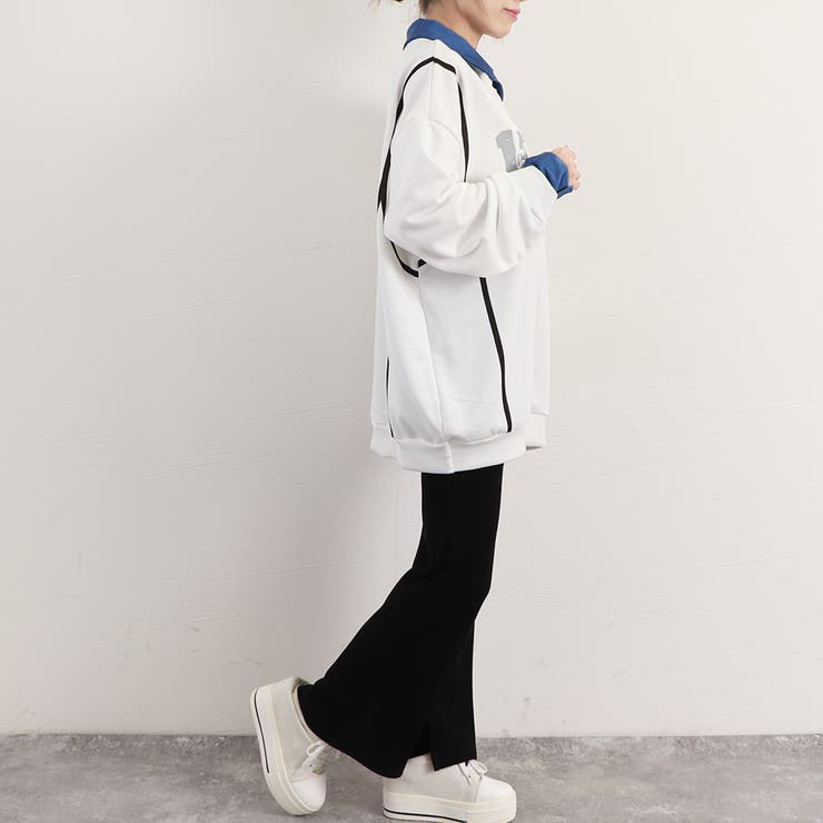 レイヤード風スウェットトップスレディース | Miniministore | 詳細画像15 