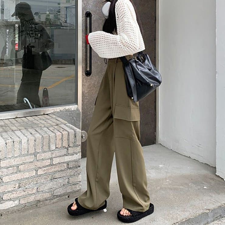 カーゴパンツ レディース ベイカーパンツ[品番：II000010102