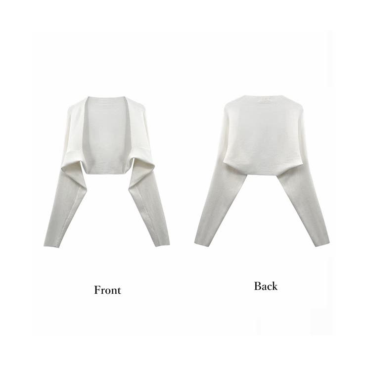 サマーカーディガン長袖ショート丈 ボレロ | Miniministore | 詳細画像26 