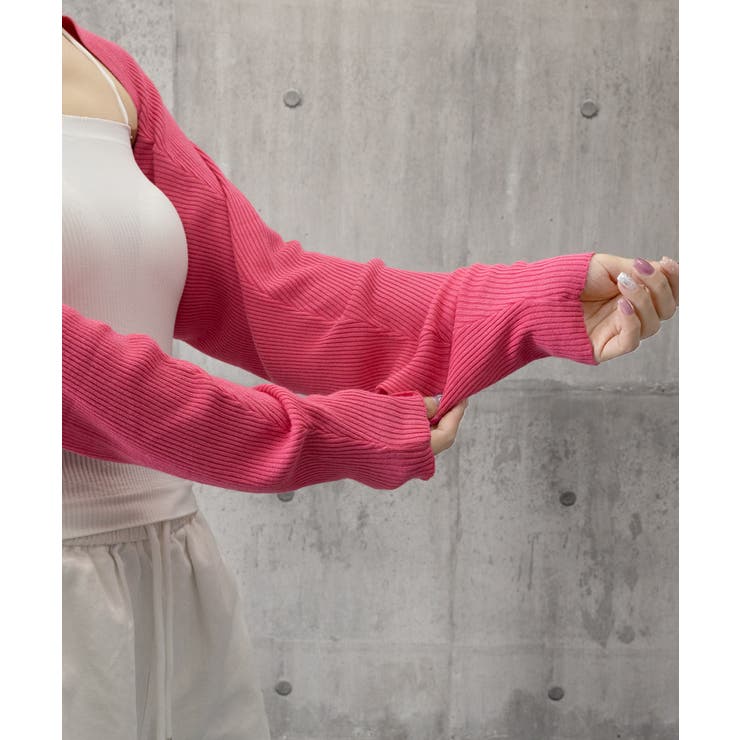 サマーカーディガン長袖ショート丈 ボレロ | Miniministore | 詳細画像28 