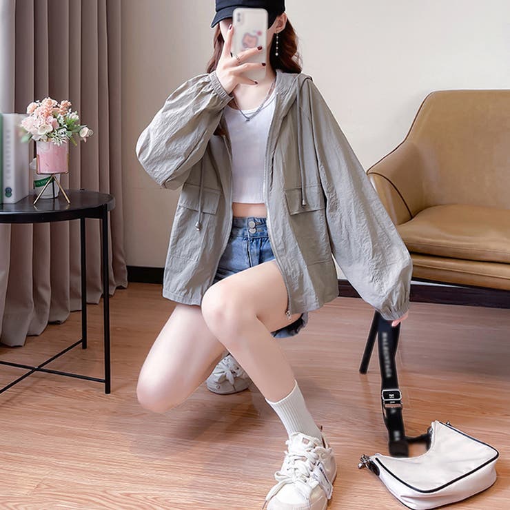 軽アウター レディース 薄手ブルゾン 夏 | Miniministore | 詳細画像7 