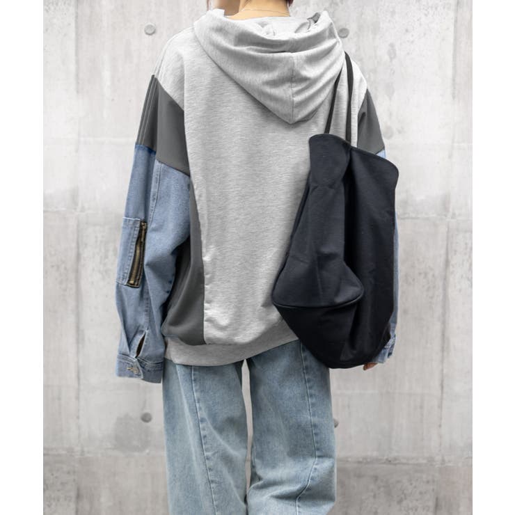 ドッキングパーカー フード付きトレーナー | Miniministore | 詳細画像23 