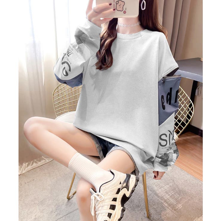 限定価格セール！ トレーナー おしゃれtシャツ[品番：II000011438 レディース Mサイズ