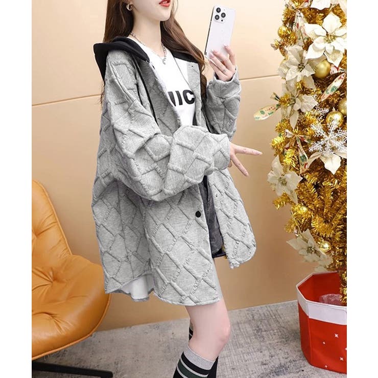 キルティングパーカー レディース 韓国風 | Miniministore | 詳細画像4 