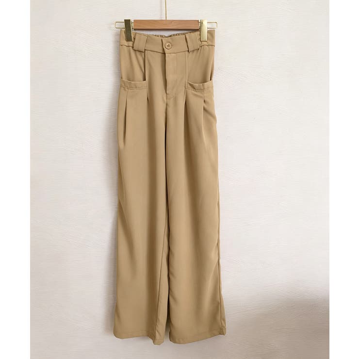 ワイドスラックスハイウエストタックパンツ | Miniministore | 詳細画像22 