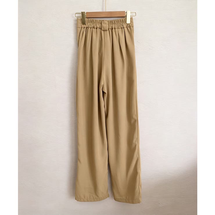 ワイドスラックスハイウエストタックパンツ | Miniministore | 詳細画像23 