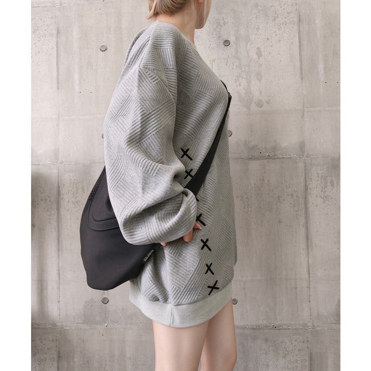 クロス刺しゅうワンポイントスウェット長袖 | Miniministore | 詳細画像21 
