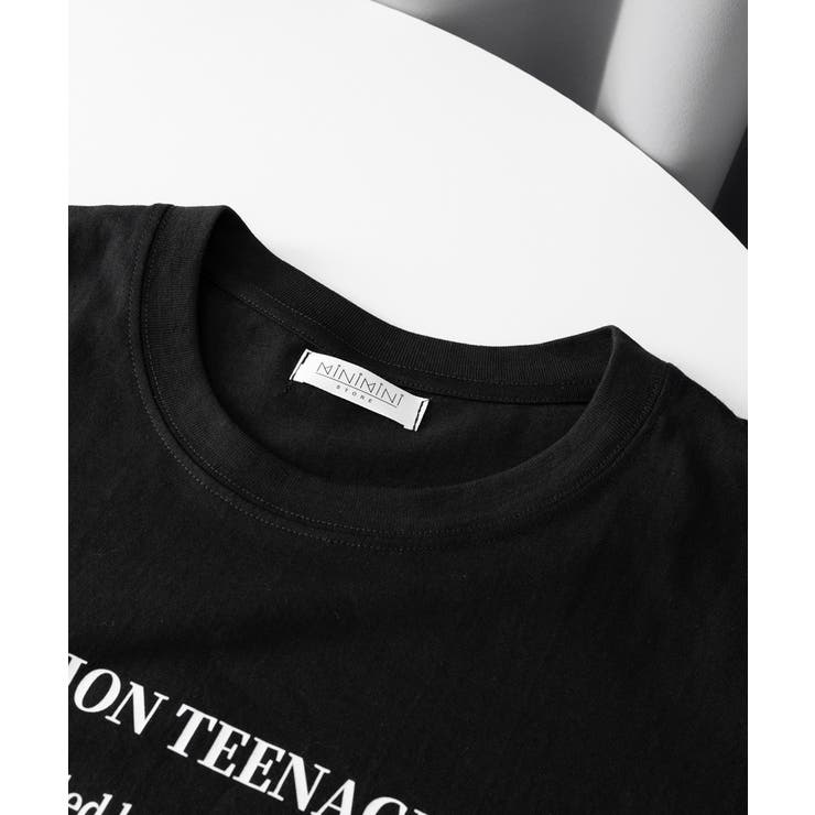 ロゴtシャツ 半袖 サマートップス韓国風 | Miniministore | 詳細画像20 