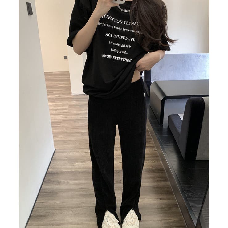 ロゴtシャツ 半袖 サマートップス韓国風 | Miniministore | 詳細画像8 