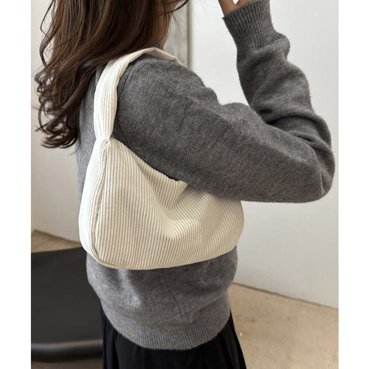 リボンニットカーディガンパールボタン無地 | Miniministore | 詳細画像6 