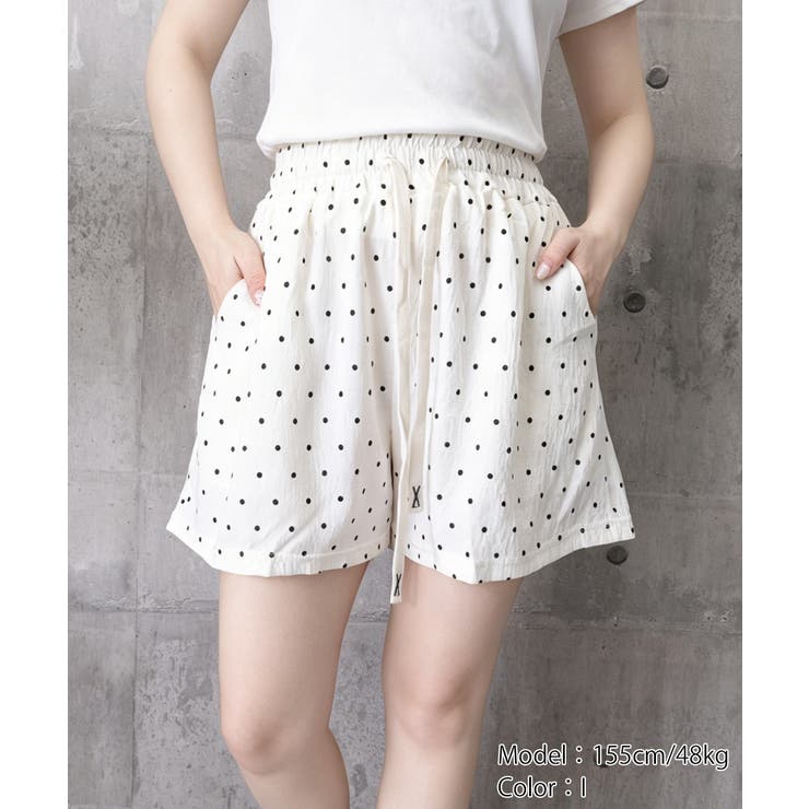 総柄ショートパンツルームウェアパンツ夏用 | Miniministore | 詳細画像26 