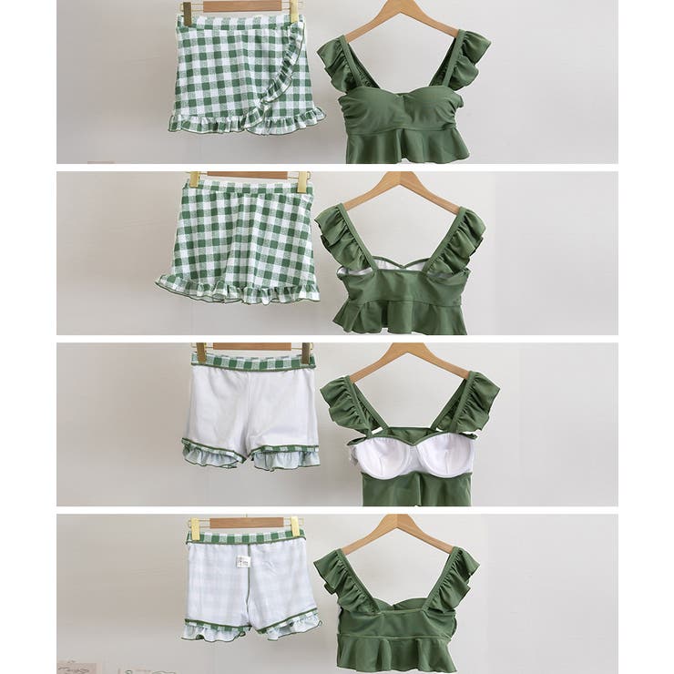 フリル水着2点セット盛れる水着レディース | Miniministore | 詳細画像14 