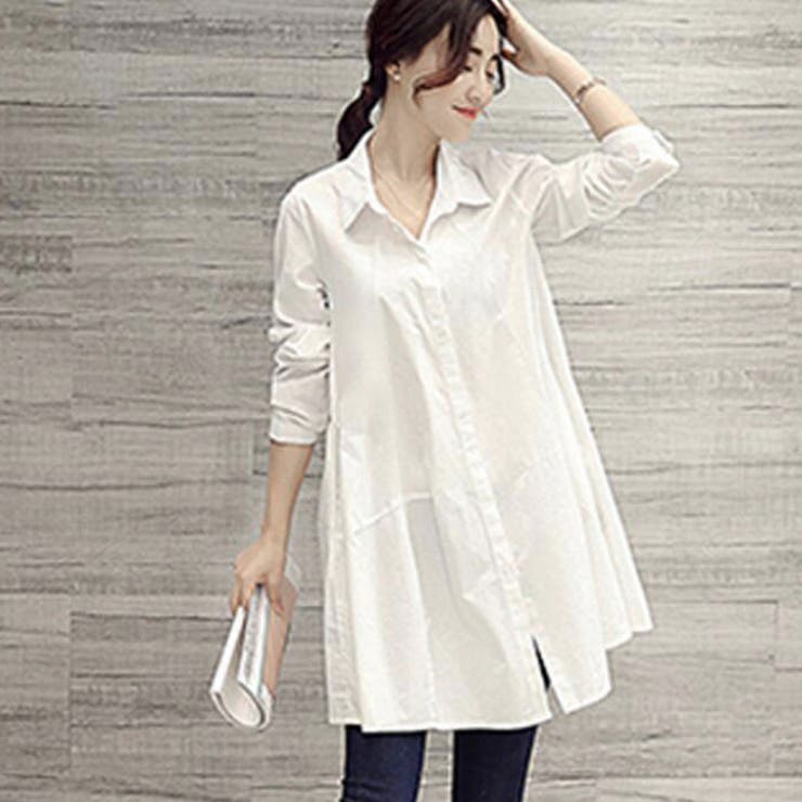 長袖シャツ 長袖ブラウス ロングシャツ ロング丈シャツ ロングブラウス ロング丈ブラウス ボタンダウンシャツ 比翼シャツ 比翼ブラウス 白シャツ 白ブ 楽天市場】【3,984円！2点購入クーポンで】 ロングシャツ