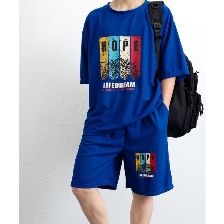 セットアップ メンズ カジュアル 夏服[品番：II000011782