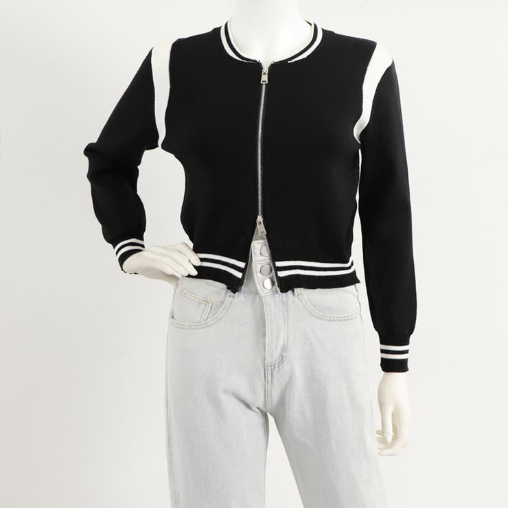 ニットジャケット クロップド丈 セーター | Miniministore | 詳細画像10 