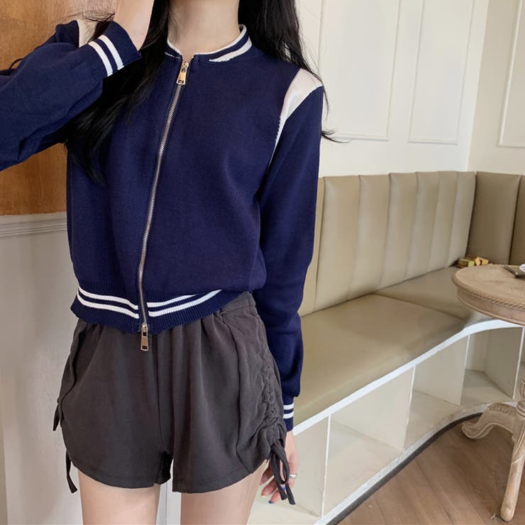 ニットジャケット クロップド丈 セーター | Miniministore | 詳細画像7 