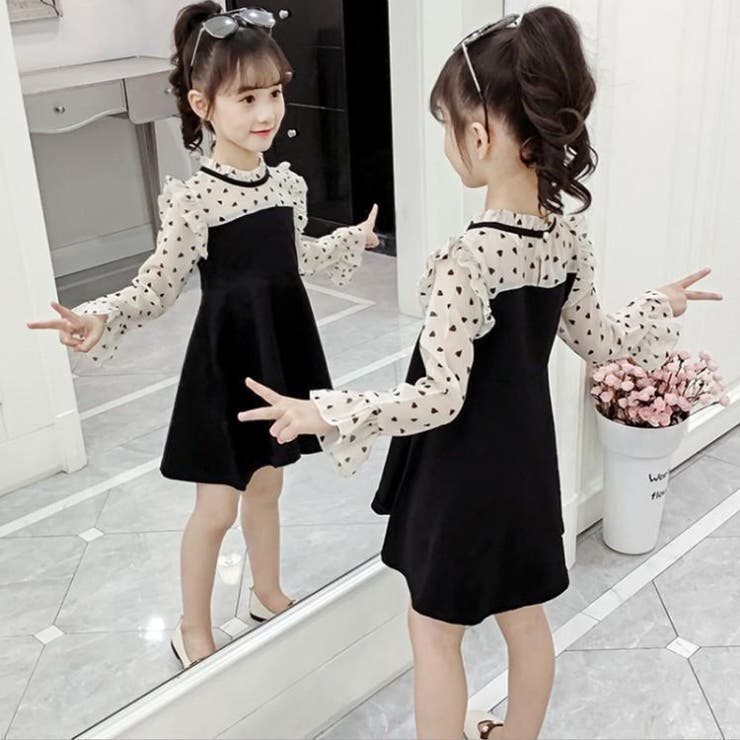キッズワンピース 長袖 ドレス子供服 品番 Ii Miniministore ミニミニストア のキッズ ファッション通販 Shoplist ショップリスト