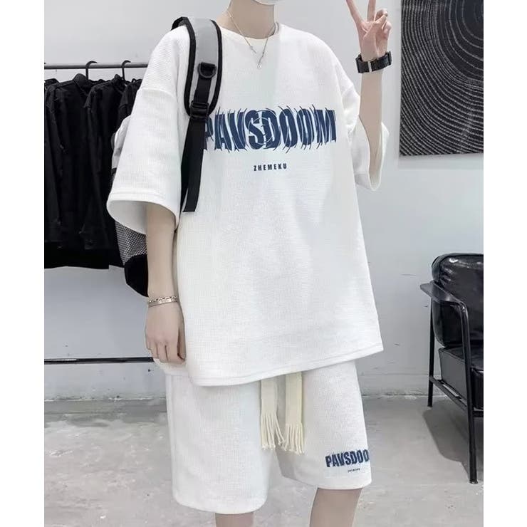 完成品 半袖Tシャツ ハーフパンツ セットアップ[品番：II000011776 ウェア