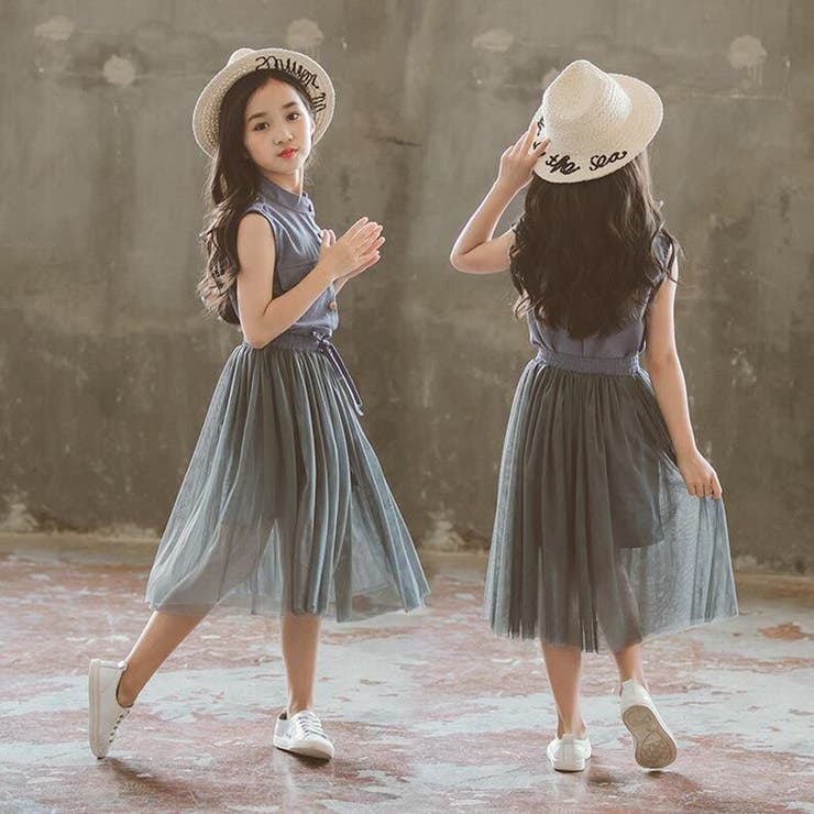 キッズ シャツワンピース チュールスカートセット 品番 Ii Miniministore ミニミニストア のキッズ ファッション通販 Shoplist ショップリスト