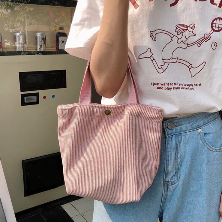 コーデュロイ ミニトートバッグ  レディース[品番：II000005253]｜Miniministore（ミニミニストア）のレディースファッション通販｜SHOPLIST（ショップリスト）