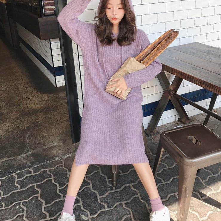 リブニットワンピース レディース 秋冬 品番 Ii Miniministore ミニミニストア のレディース ファッション通販 Shoplist ショップリスト