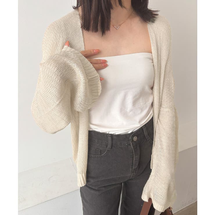 トップス 前開き カーディガン 薄手 夏 | Miniministore | 詳細画像12 