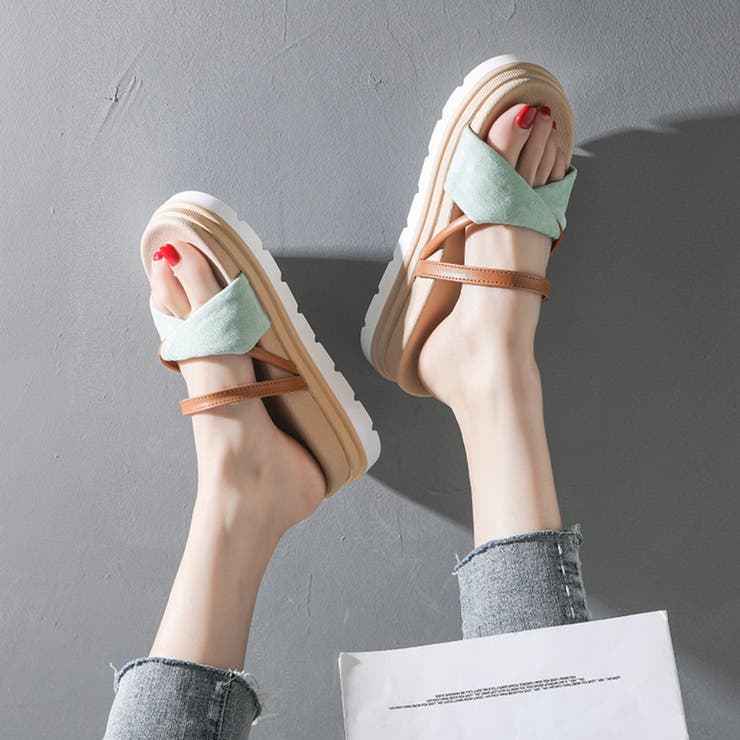 フラットサンダル レディース 厚底 靴 | Miniministore | 詳細画像6 