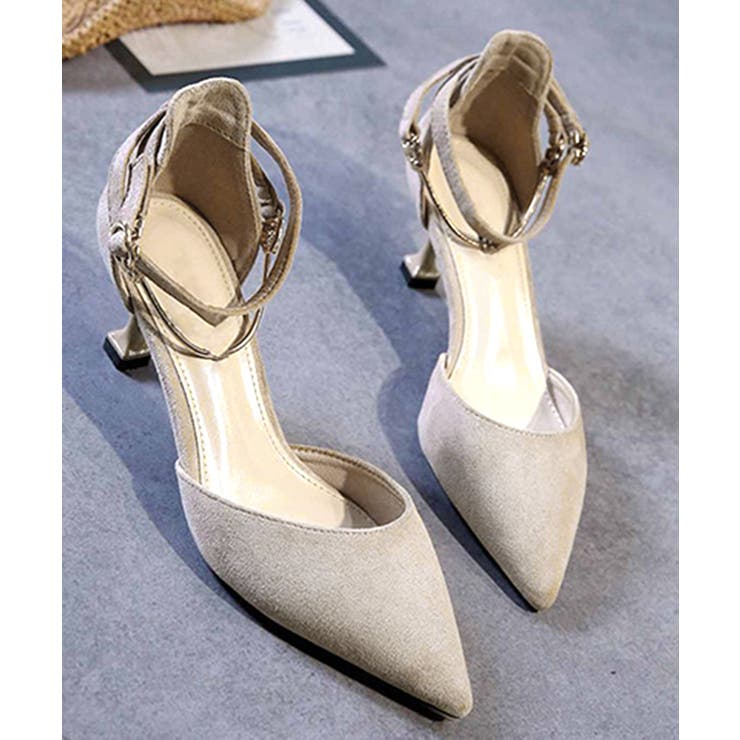 セパレートパンプス アンクルストラップ | Miniministore | 詳細画像19 