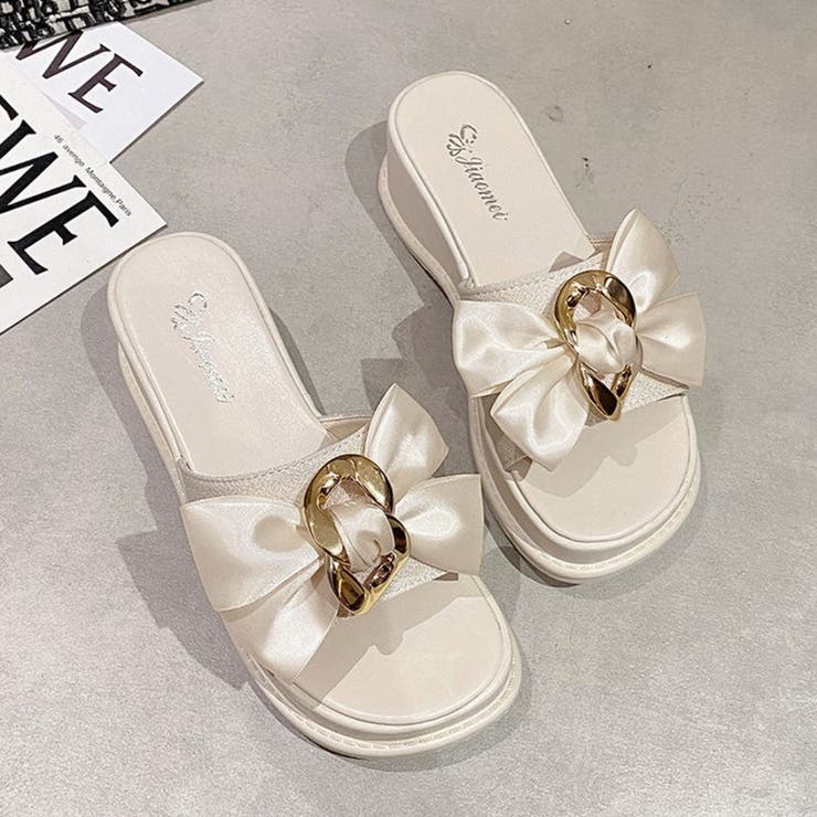 厚底サンダル 蝶結び レディース 夏靴 | Miniministore | 詳細画像16 