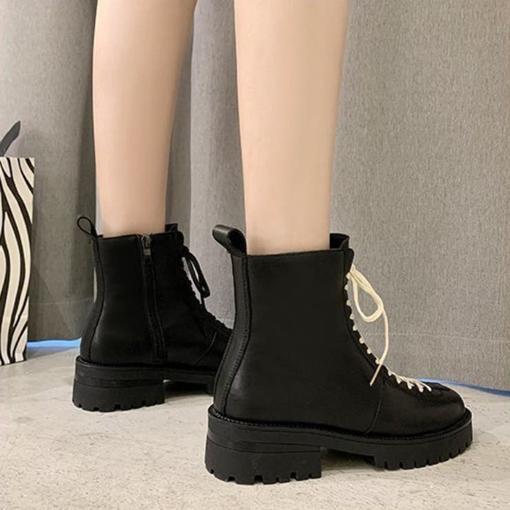 厚底 ショートブーツ レディース 裏起毛 | Miniministore | 詳細画像9 