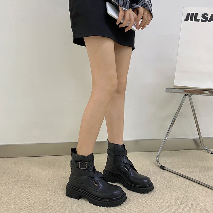 厚底 ショートブーツ レディース 美脚 | Miniministore | 詳細画像7 
