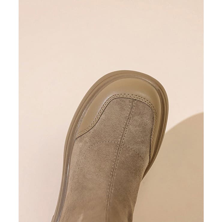 ショートブーツ スエード調 ミドルブーツ | Miniministore | 詳細画像19 