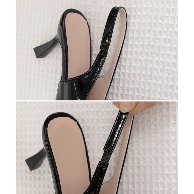 リボンスリングバックパンプス美脚ミュール | Miniministore | 詳細画像21 