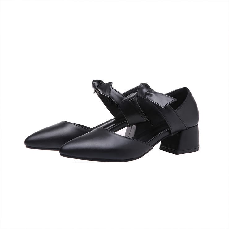 パンプス 痛くない リボンパンプスヒール | Miniministore | 詳細画像30 