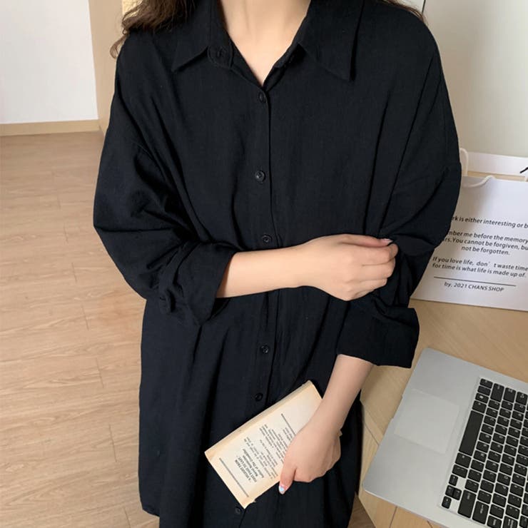 シャツワンピース ロングシャツカーデ | Miniministore | 詳細画像6 
