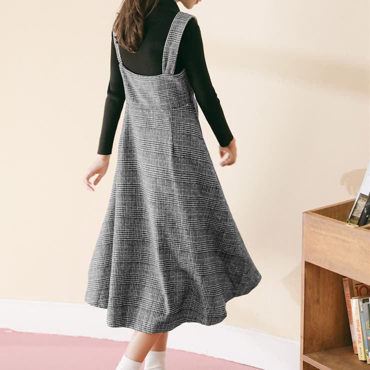 グレンチェック ワンピース  秋冬[品番：II000004656]｜Miniministore（ミニミニストア）のレディースファッション通販｜SHOPLIST（ショップリスト）