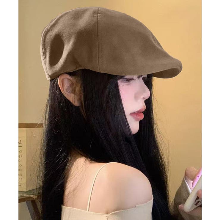 ダークベージュ | ハンチング レディース キャスケット秋冬 | Miniministore