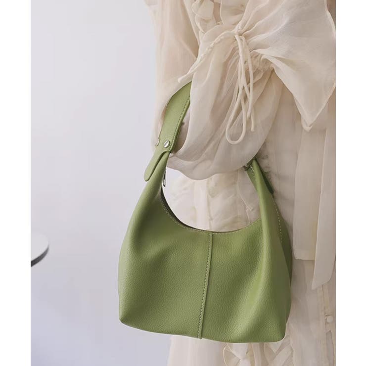 フェイクレザーワンハンドルバッグ 韓国風 | Miniministore | 詳細画像12 