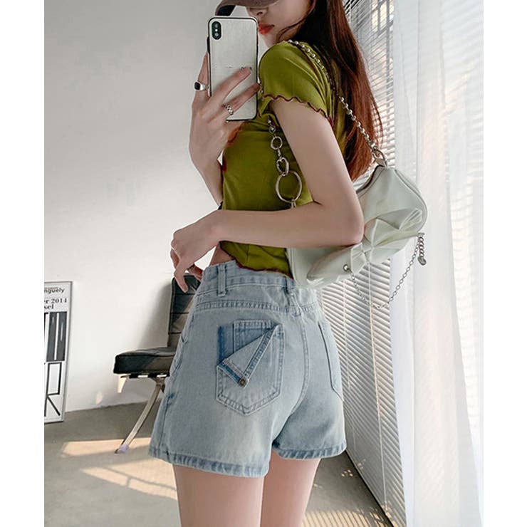 デニムスカパン キュロットスカート韓国風 | Miniministore | 詳細画像4 