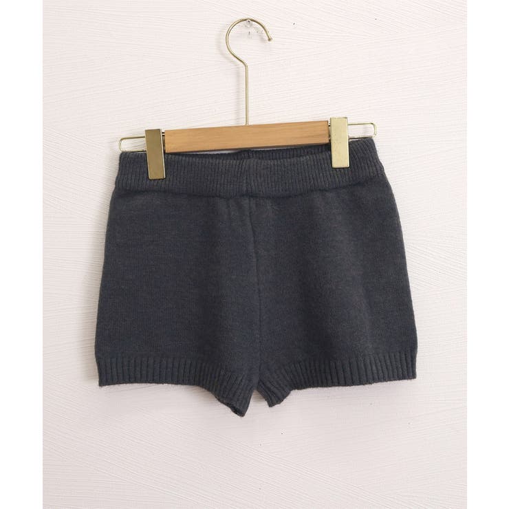 ショートニットパンツ 暖かい短パン 春秋 | Miniministore | 詳細画像20 