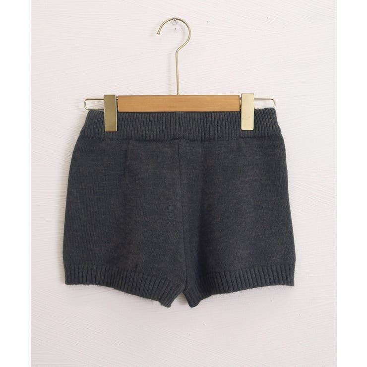 ショートニットパンツ 暖かい短パン 春秋 | Miniministore | 詳細画像21 