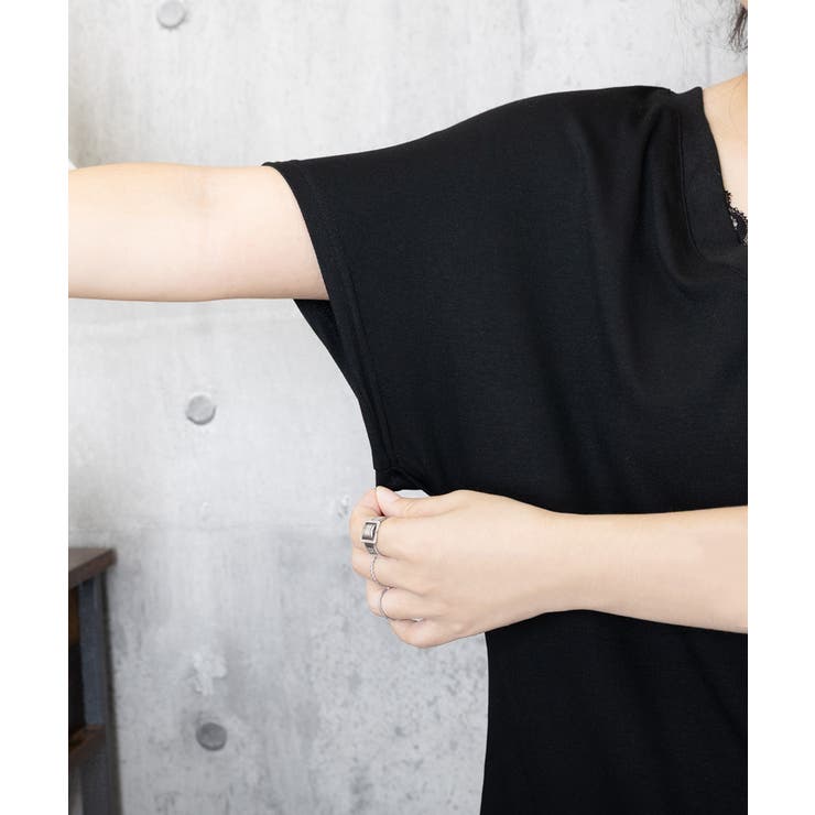 VネックTシャツ春夏 半袖トップス韓国風 | Miniministore | 詳細画像18 